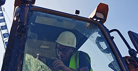 右側(cè)盲區(qū)攝像頭檢測(cè)行人