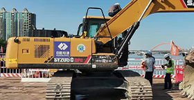 中國(guó)電建挖掘機(jī)盲區(qū)監(jiān)控預(yù)警